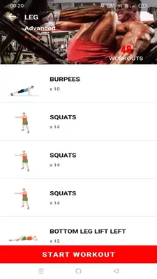 Home Gym Workout android App screenshot 0